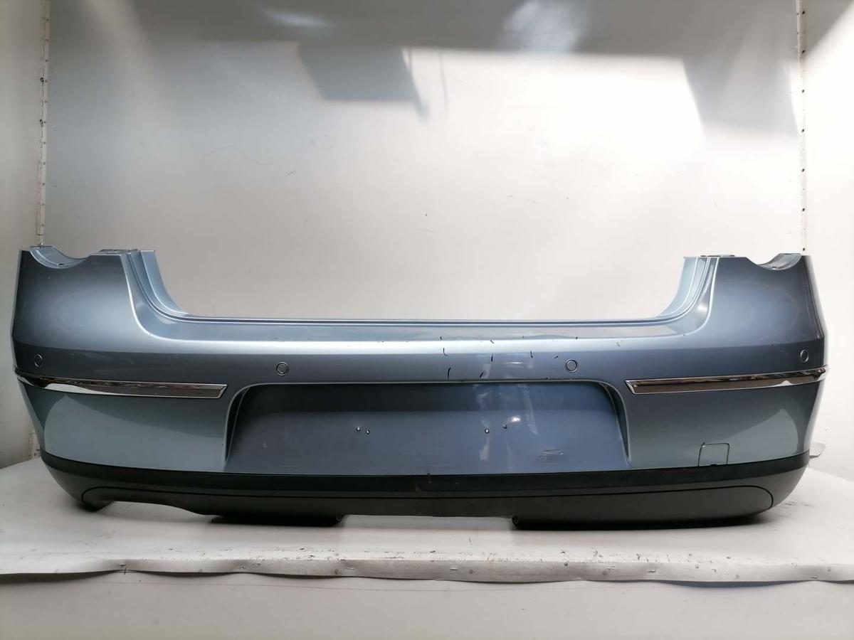 VW Passat 3C original Sto&szlig;stange Stossf&auml;nger hinten LB5M Arcticbluesilver Limousine Bj.2005